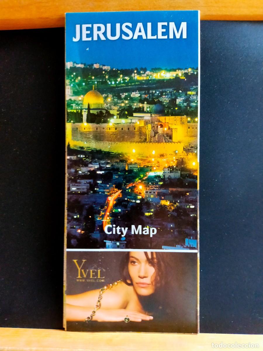 Folletos de turismo: JERUSALEM. CITY MAP. 2006.