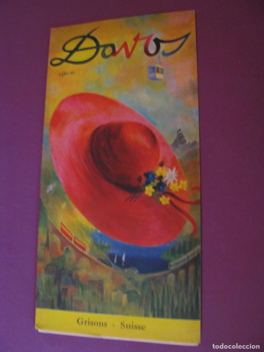 Folletos de turismo: FOLLETO DE TURISMO DE LOS A&Ntilde;OS 50. SUIZA, DAVOS