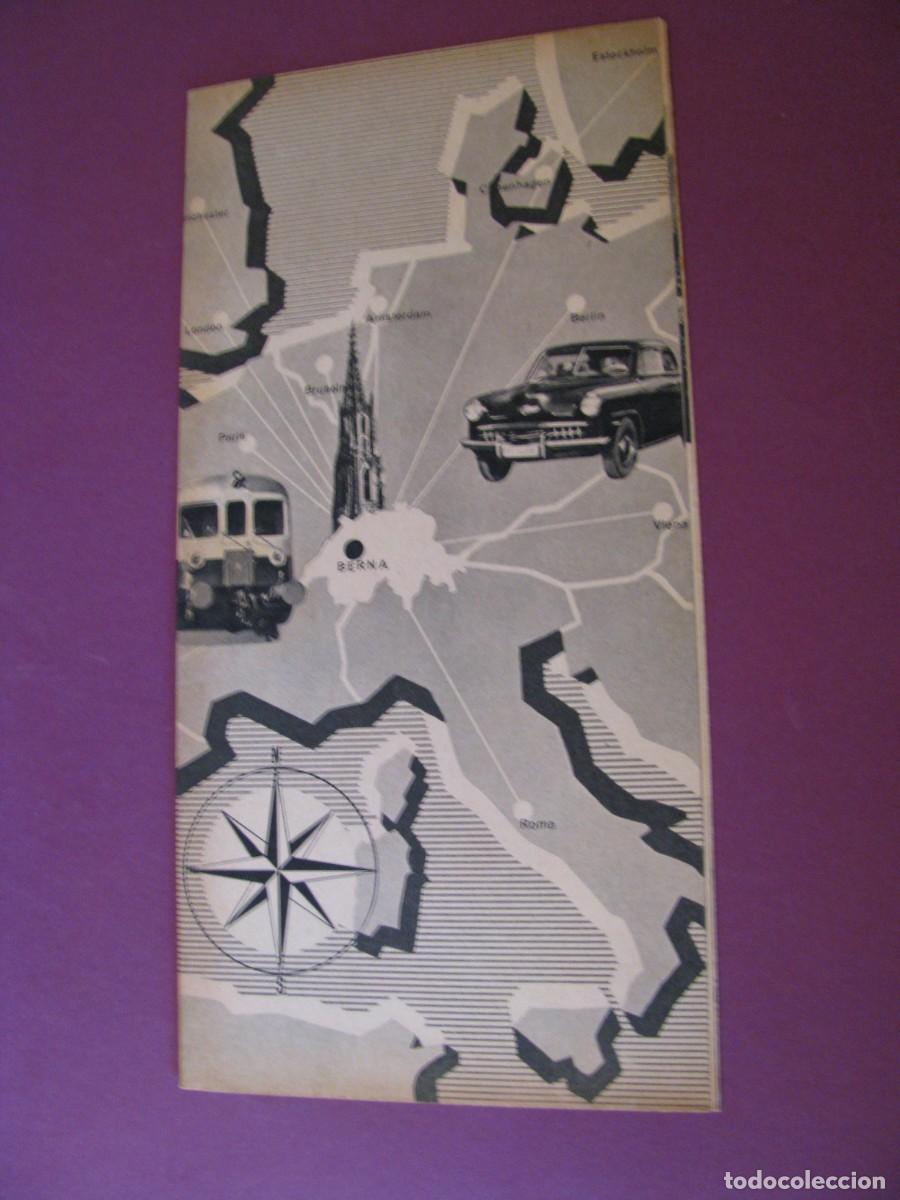 Folletos de turismo: FOLLETO DE TURISMO DE LOS A&Ntilde;OS 50. SUIZA, BERNA.