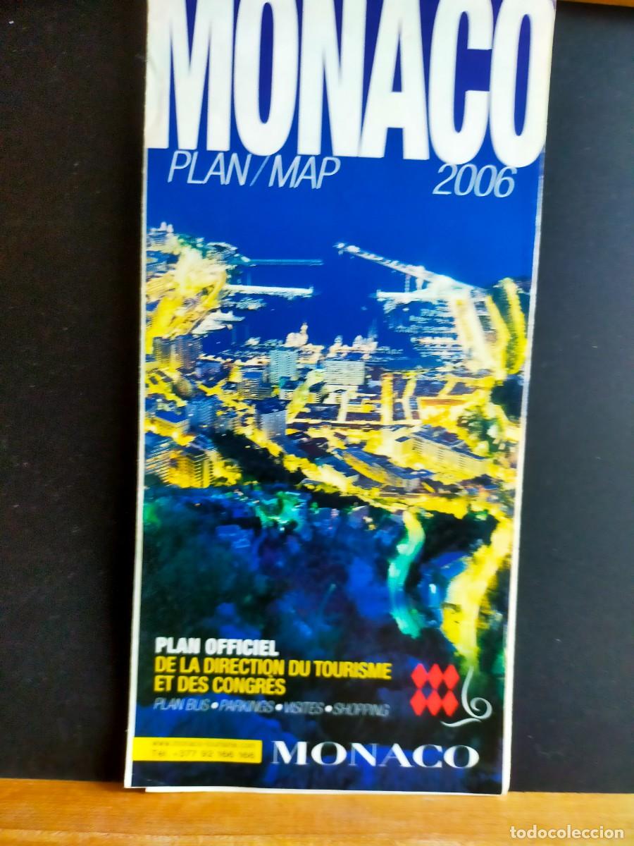 Folletos de turismo: M&Oacute;NACO. PLAN OFFICIEL DE LA DIRECTION DU TOURISME ET DES CONGRES. 2006