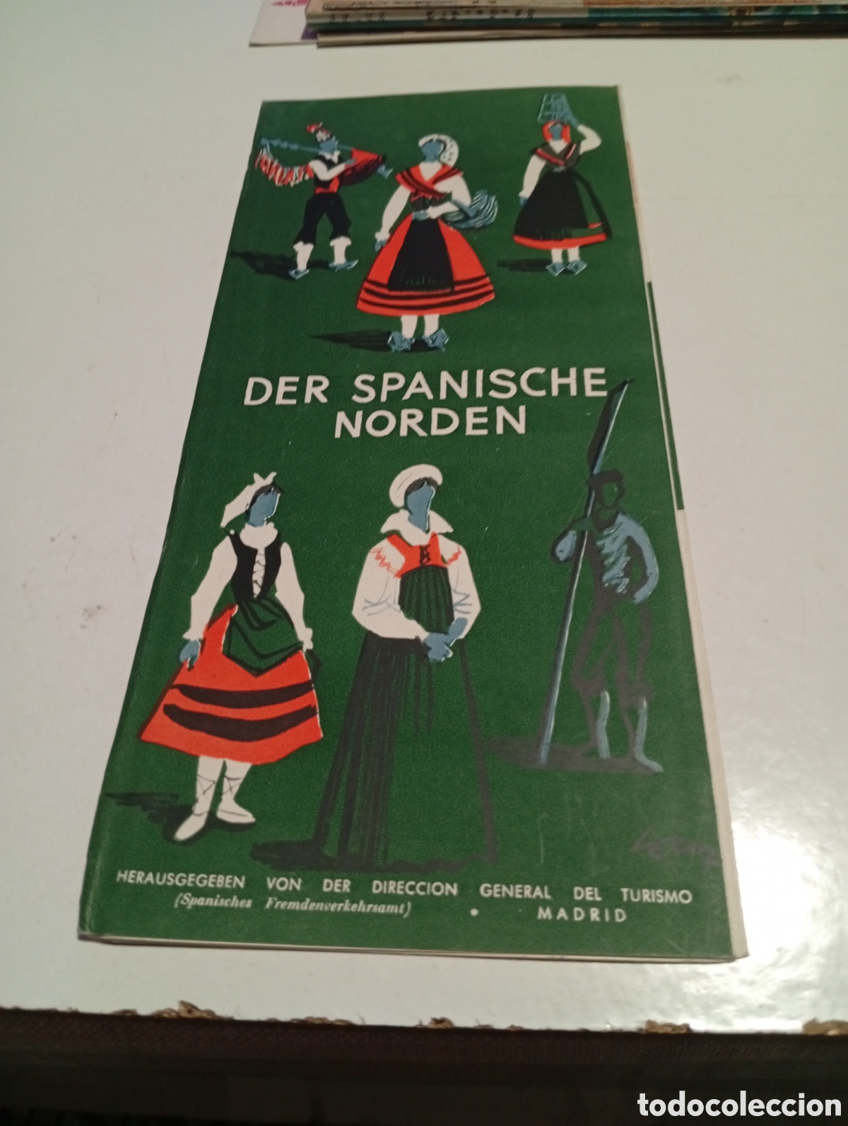 Folletos de turismo: Folleto tur&iacute;stico norte de Espa&ntilde;a en alem&aacute;n