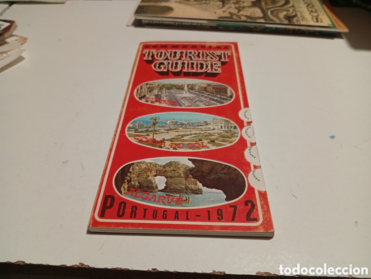 Folletos de turismo: Guia tur&iacute;stica Portugal 1972