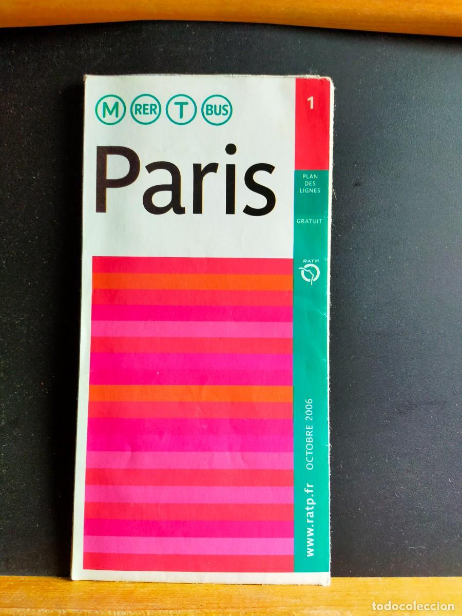 Folletos de turismo: PAR&Iacute;S. PLANO. A&Ntilde;O 2006