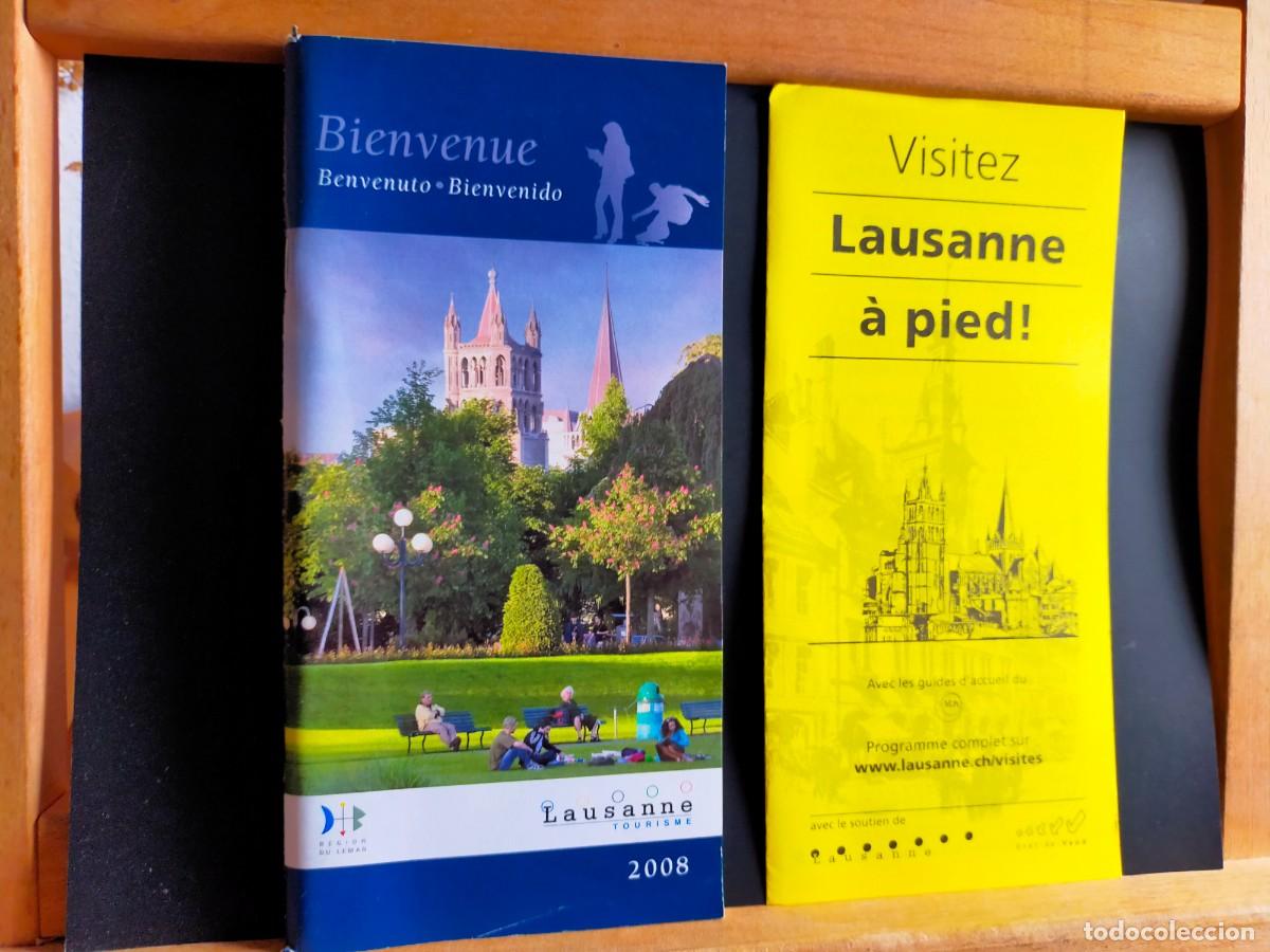 Folletos de turismo: LAUSANNE. BIENVENIDO. 2008