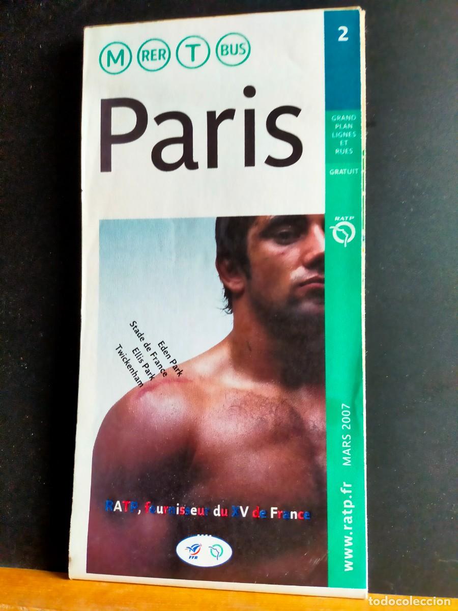 Folletos de turismo: PAR&Iacute;S. PLAN. RATP. 2007