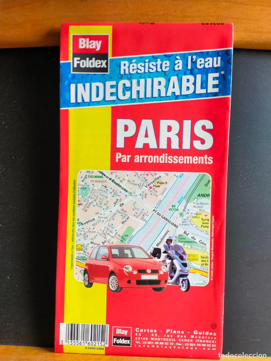 Folletos de turismo: PPARIS PAR ARRONDISSEMENTS. CARTES. PLANS. GUIDES.