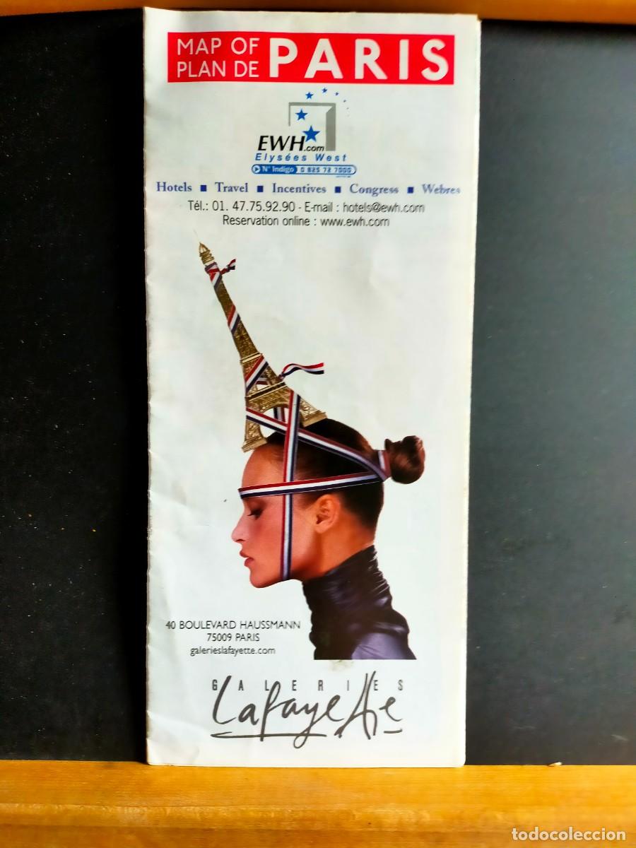 Folletos de turismo: PAR&Iacute;S. MAP. PLAN. SIN FECHAR