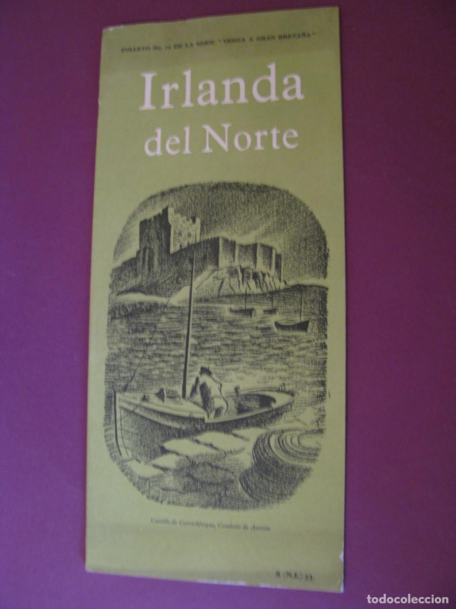 Folletos de turismo: FOLLETO DE TURISMO DE LOS A&Ntilde;OS 50. IRLANDA DEL NORTE.
