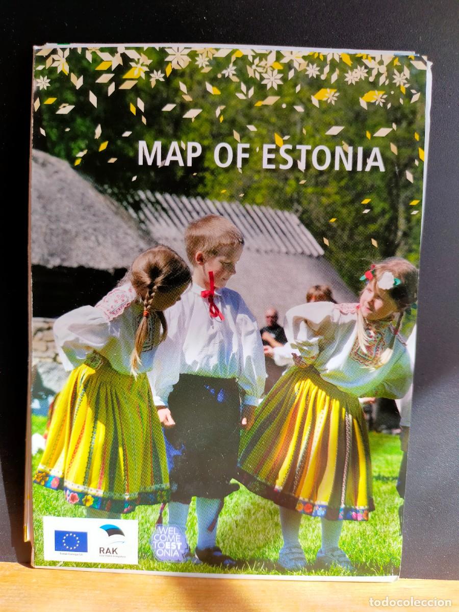 Folletos de turismo: ESTONIA. MAP OF STONIA. TOURIST INFORMATION CENTRES IN ESTONIA. 2007