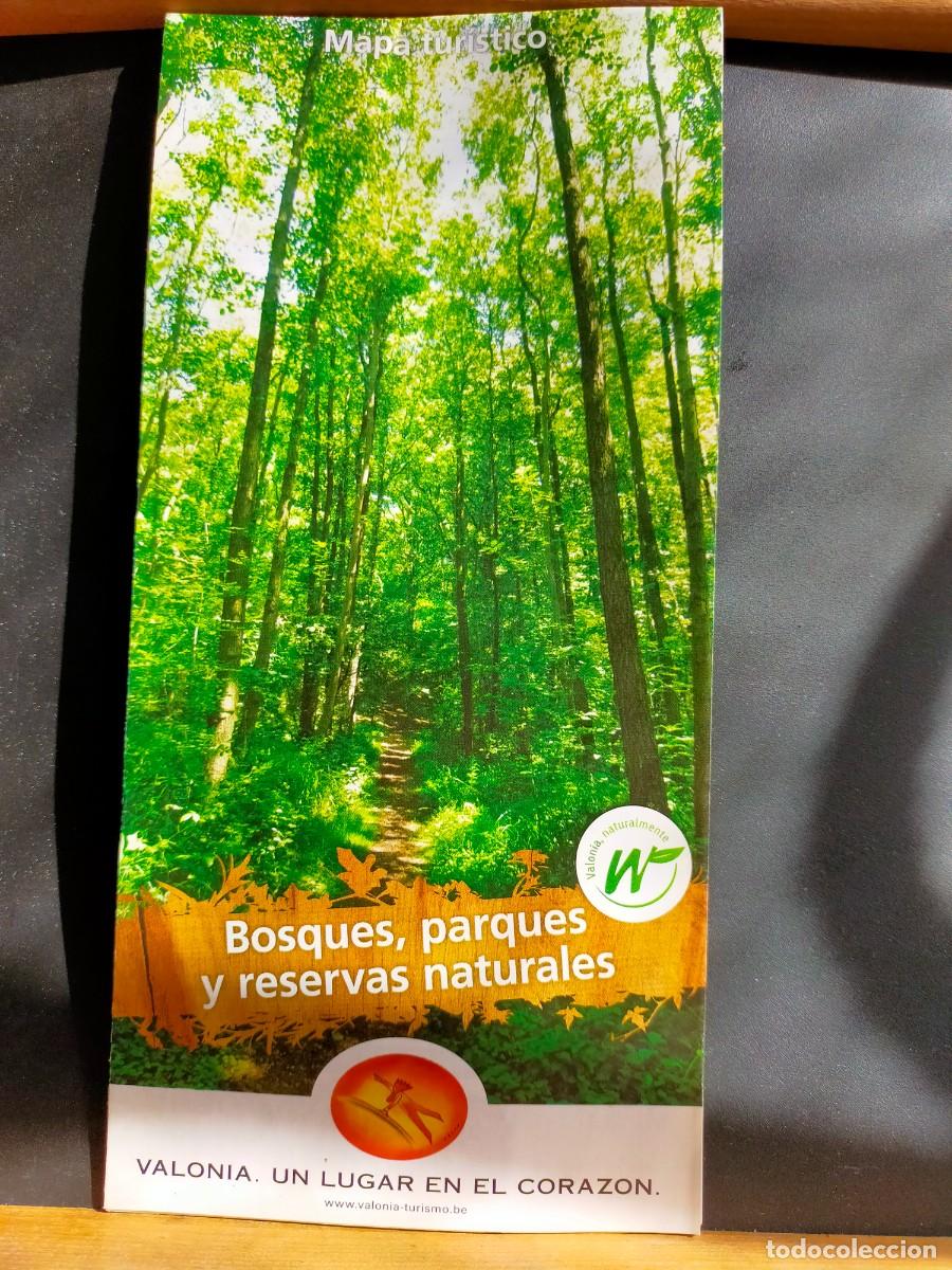 Folletos de turismo: B&Eacute;LGICA. VALONIA. UN LUGAR EN EL CORAZ&Oacute;N. EN ESPA&Ntilde;OL E INGL&Eacute;S.