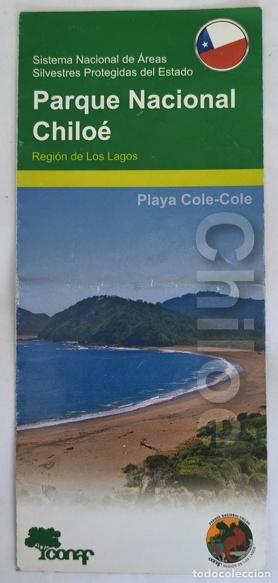 Folletos de turismo: FOLLETO TURISTICO CHILE - PARQUE NACIONAL CHILO&Eacute; - Regi&oacute;n de los Lagos