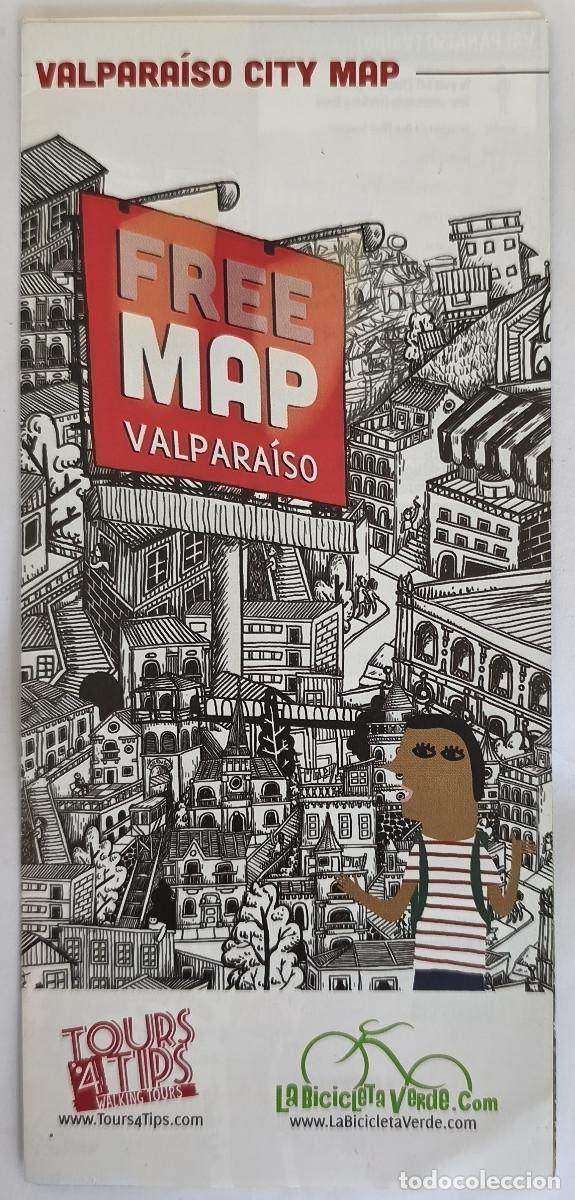 Folletos de turismo: FOLLETO TURISTICO CHILE - VALPARAISO City Map
