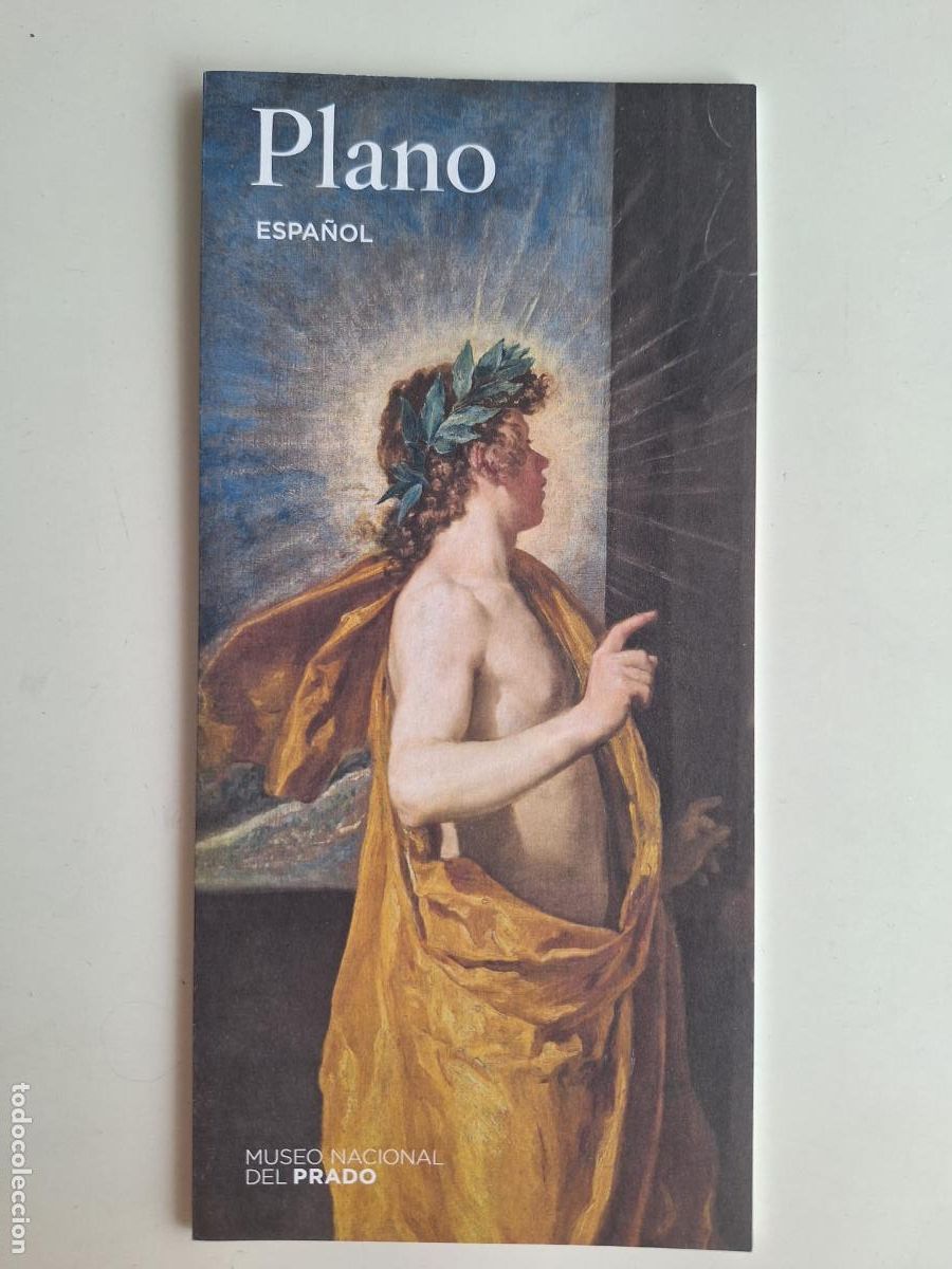 Travel Brochures: Folleto Plano Museo Nacional del Prado 4/2025 Madrid Arte Pintura La fragua de Vulcano Vel&aacute;zquez