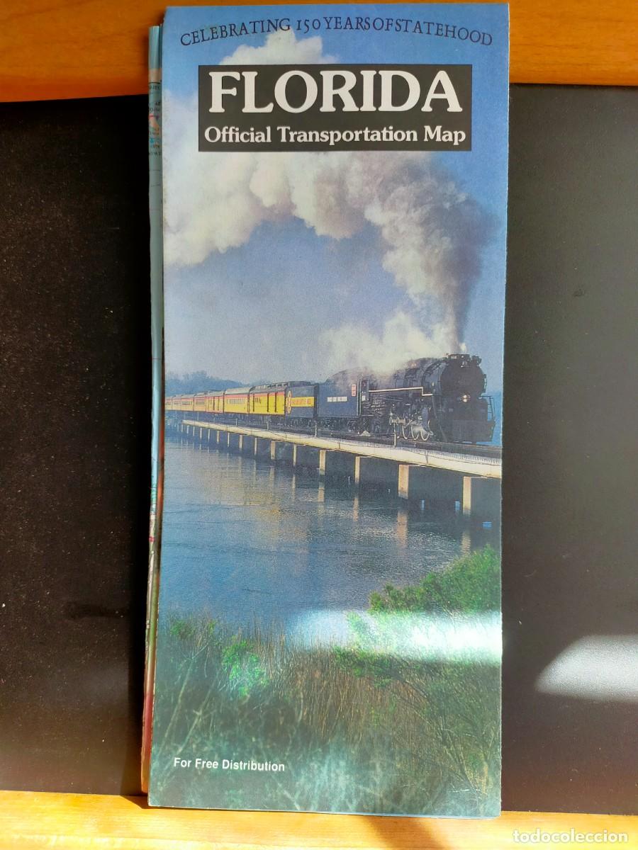 Folletos de turismo: FLORIDA. OFFICIAL TRANSPORTATION MAP. 2000