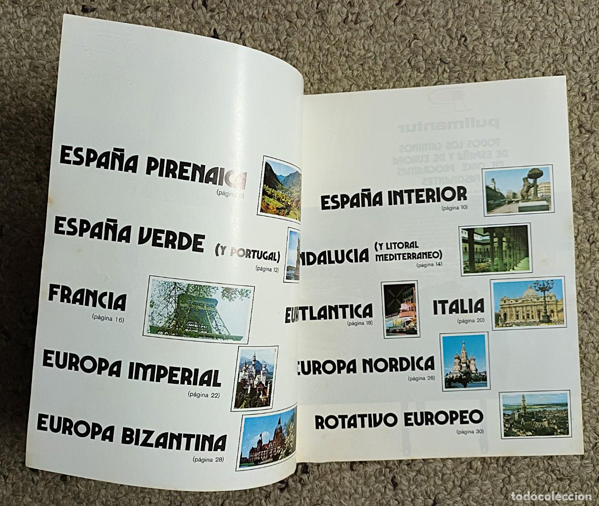 Folletos de turismo: CAT&Aacute;LOGO PULLMANTUR EUROPA75 - Foto 3