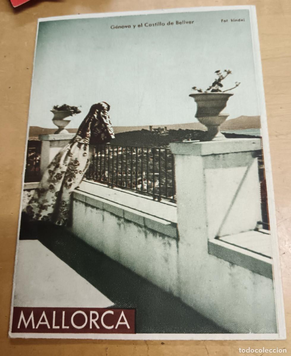 Folletos de turismo: FOLLETO TURISMO PALMA DE MALLORCA SOCIEDAD FOMENTO DEL TURISMO DE MALLORCA A&Ntilde;OS 50 16,5X12 CM.