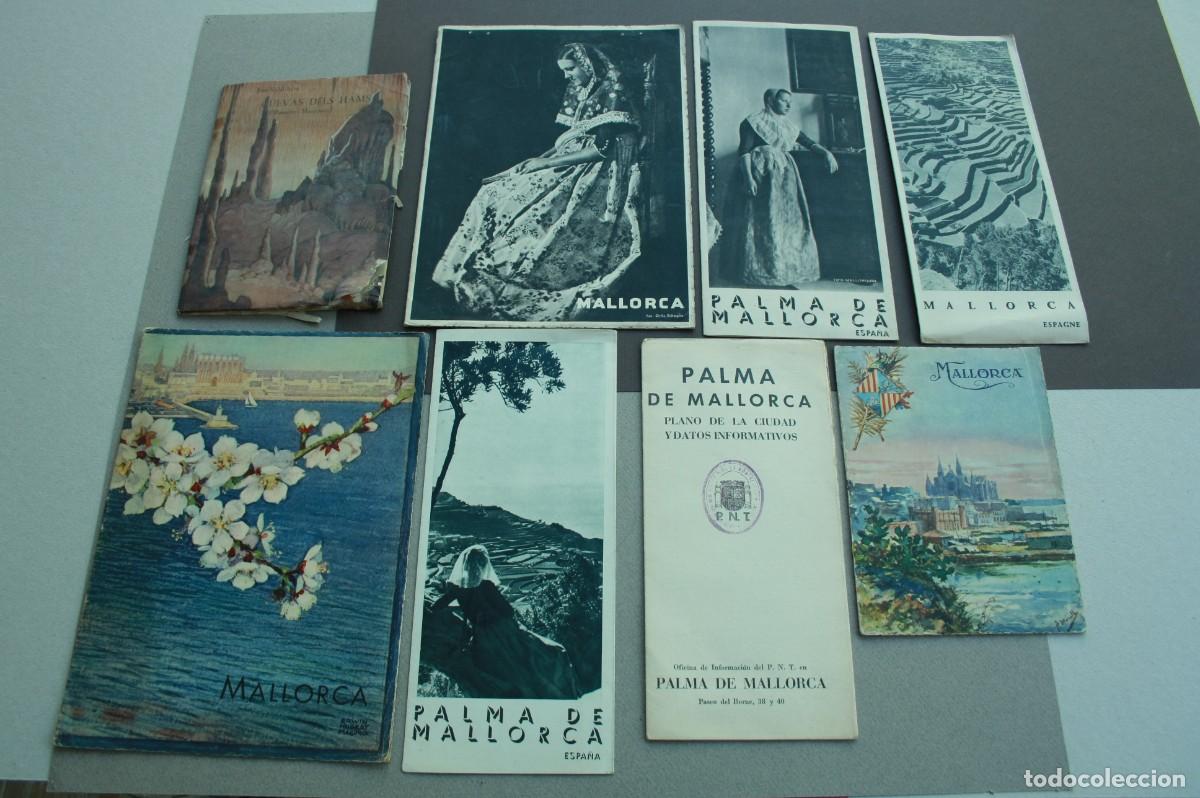 Folletos de turismo: LOTE DE 8 FOLLETOS TUR&Iacute;STICOS DE MALLORCA A&Ntilde;OS 30, 40 Y 50