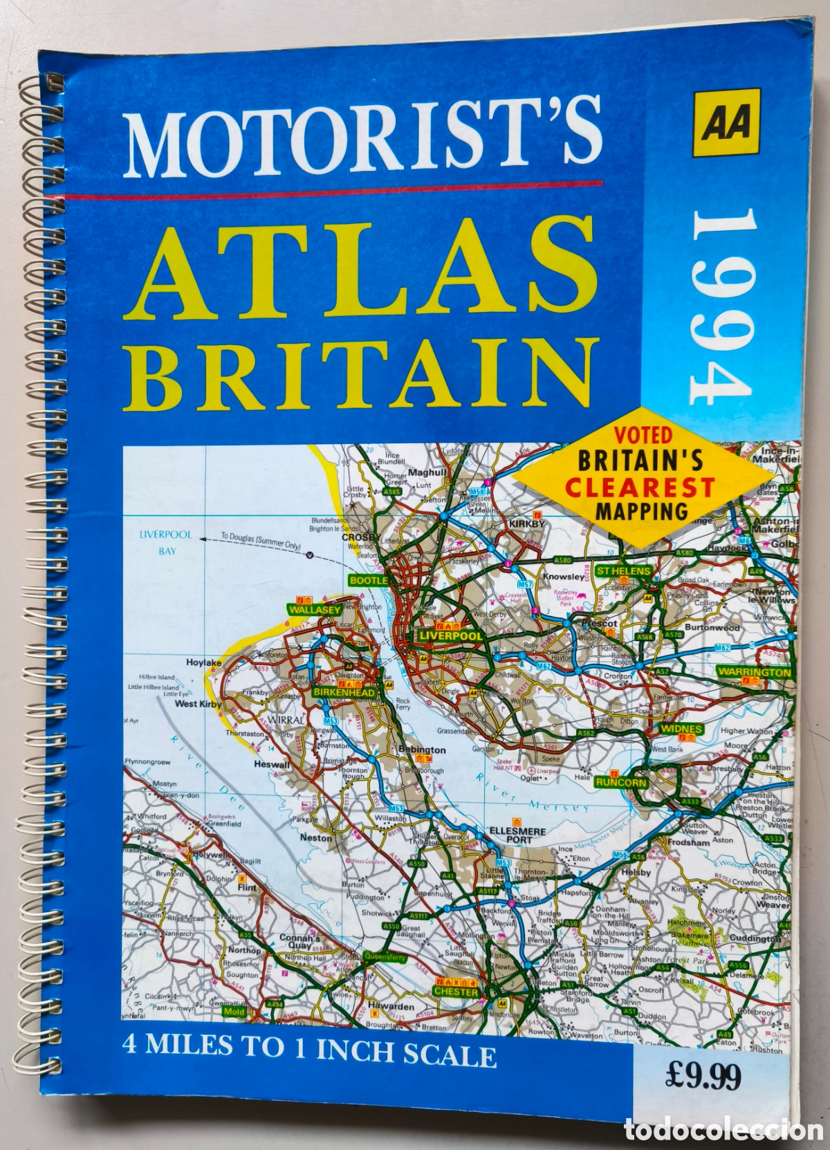 Folletos de turismo: Atlas del Automovilista de la AA 1994