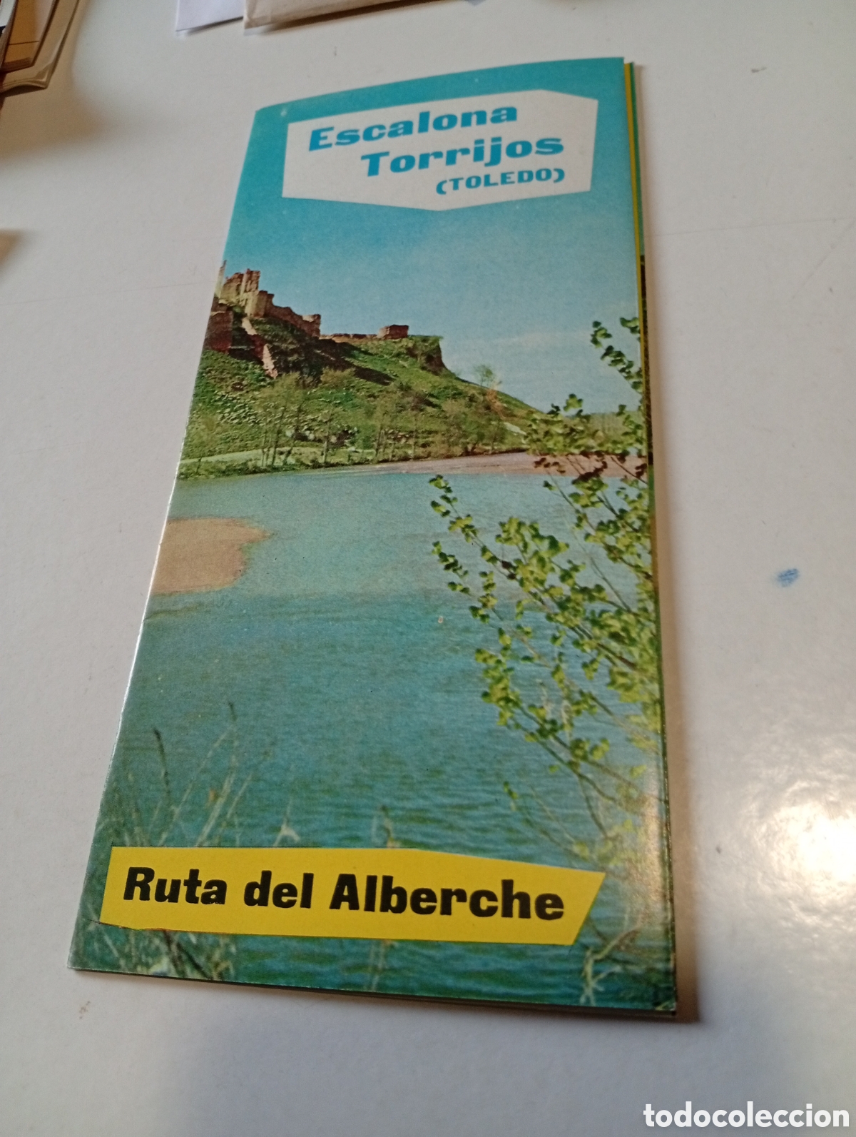 Folletos de turismo: Folleto tur&iacute;stico Escalona Torrijos, Toledo
