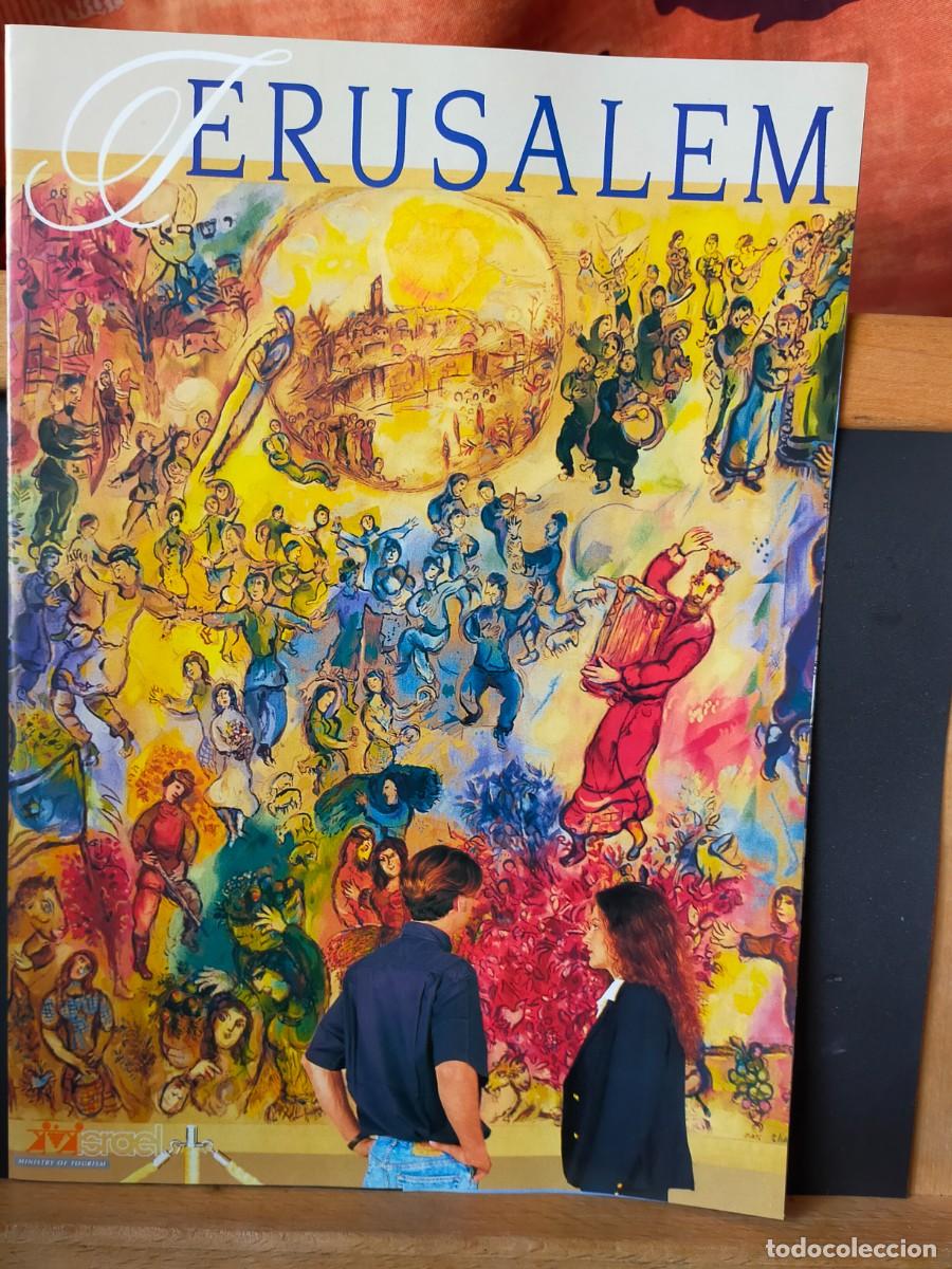Folletos de turismo: ISRAEL. JERUSALEM. JERUSAL&Eacute;N. MINISTRY OF TOURISM. 2001