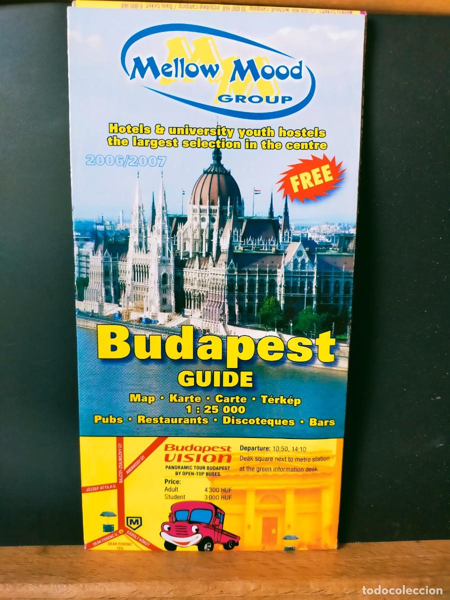 Folletos de turismo: BUDAPEST GUIDE. MAP. 2006/2007