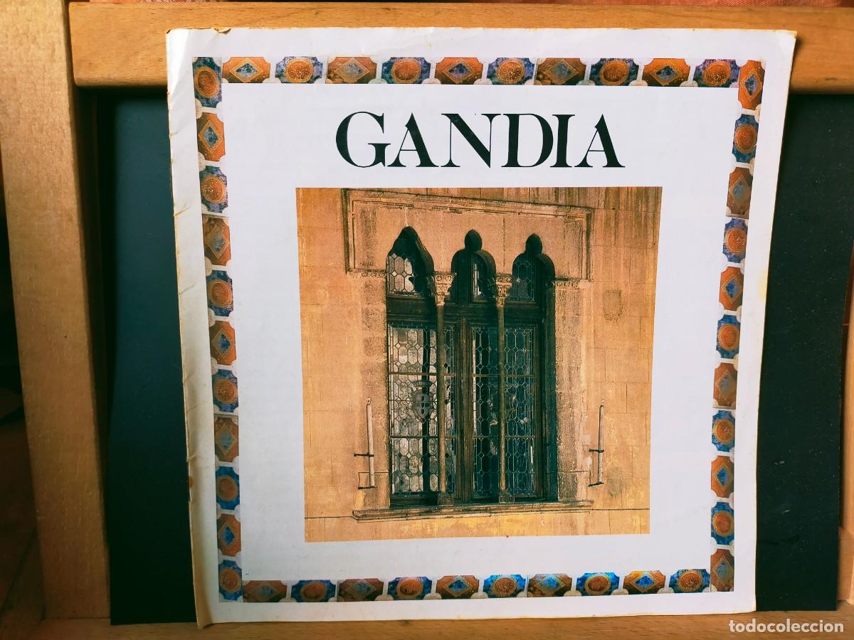 Folletos de turismo: GAND&Iacute;A. EXCEM. AJUNTAMENT DE GAND&Iacute;A. 1984. 10 P&Aacute;GS.