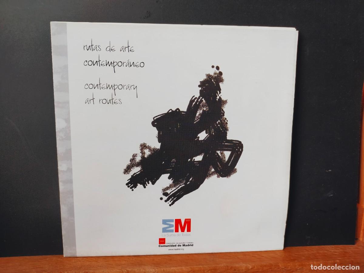 Folletos de turismo: MADRID. RUTAS DEL ARTE CONTEMPOR&Aacute;NEO. CONTEMPORARY ART ROUTES. COMUNIDAD DE MADRID. SAL Y QU&Eacute;DATE