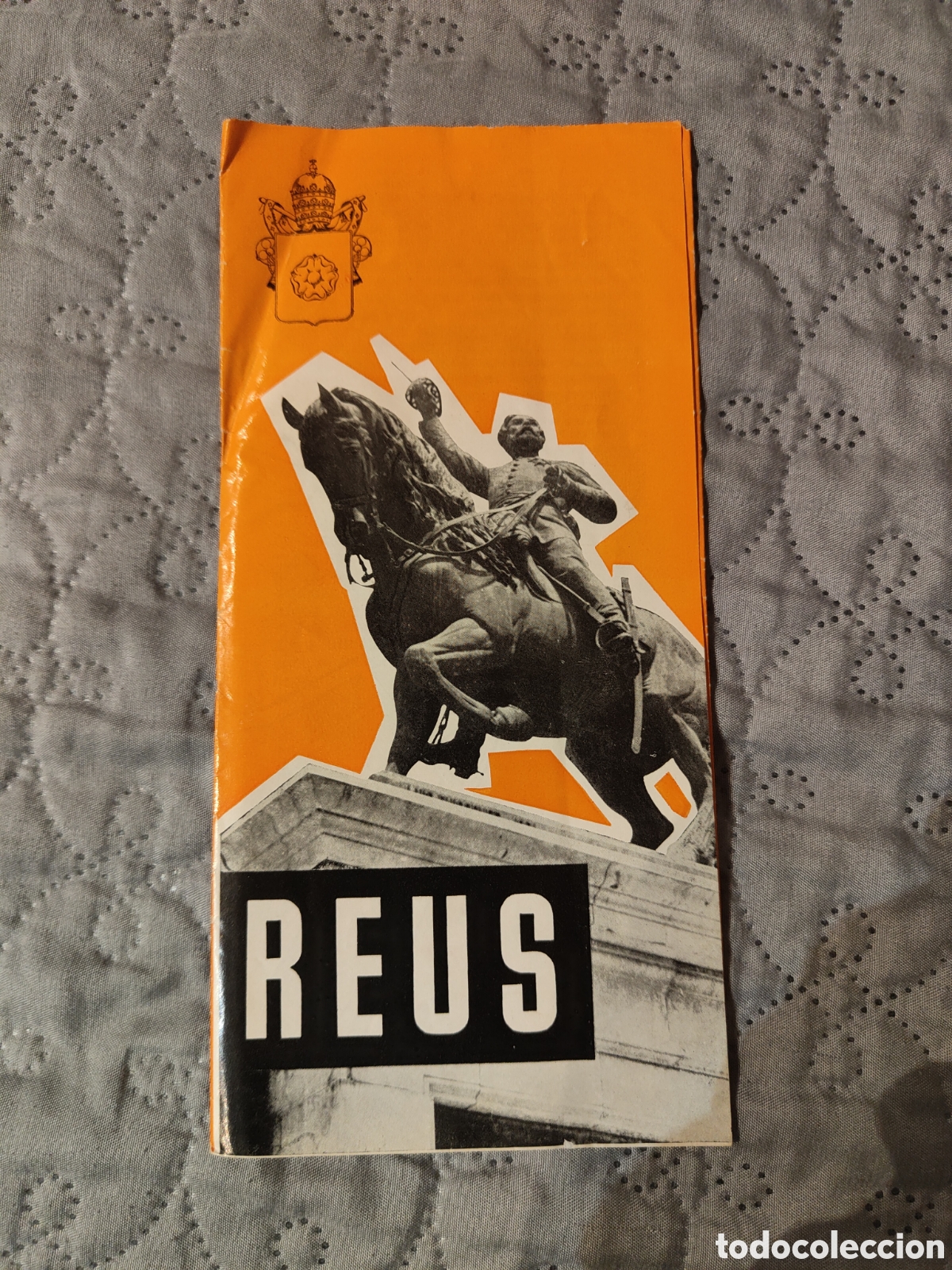 Folletos de turismo: Plano de Reus. 1967. Editado por el centro de iniciativas y turismo
