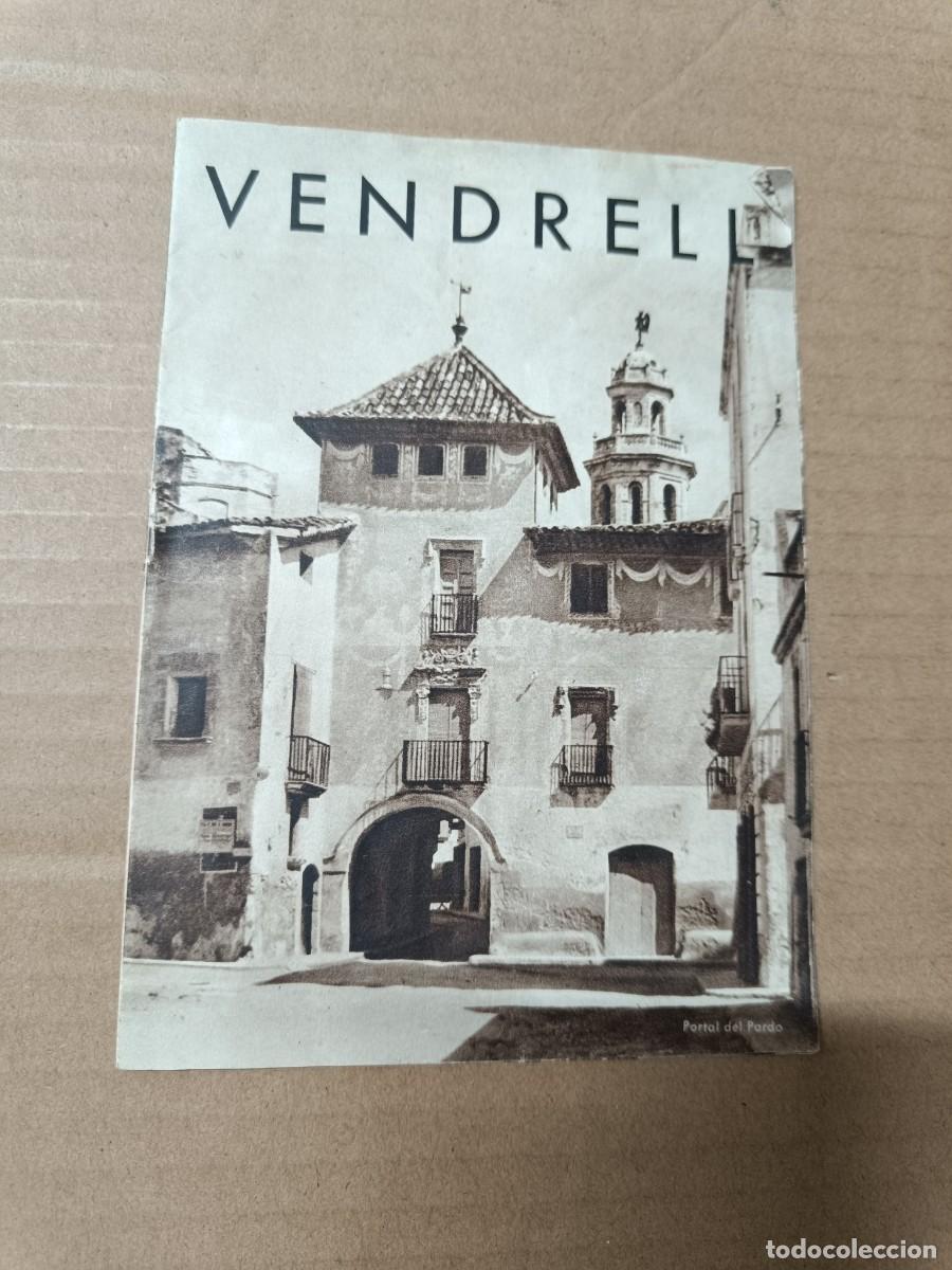 Folletos de turismo: ANTIGUO FOLLETO TURISTICO DE EL VENDRELL, 1960, CATALUNYA -P22