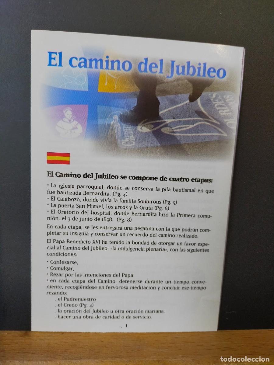 Folletos de turismo: EL CAMINO DEL JUBILEO. CUATR&Iacute;PTICO. 6 P&Aacute;GS.