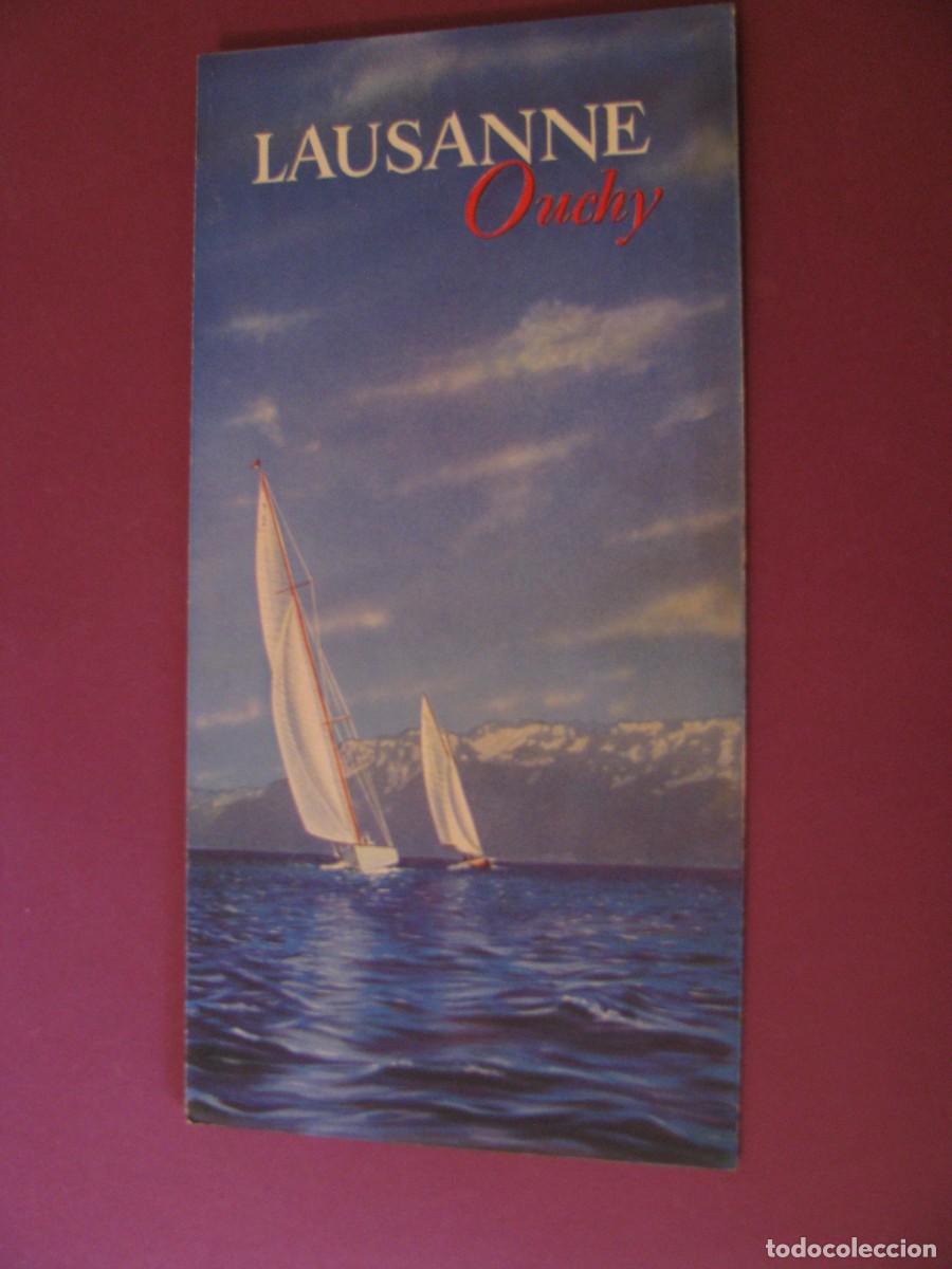 Folletos de turismo: FOLLETO DE TURISMO DE LOS A&Ntilde;OS 50. SUIZA. LAUSANNE OUCHY