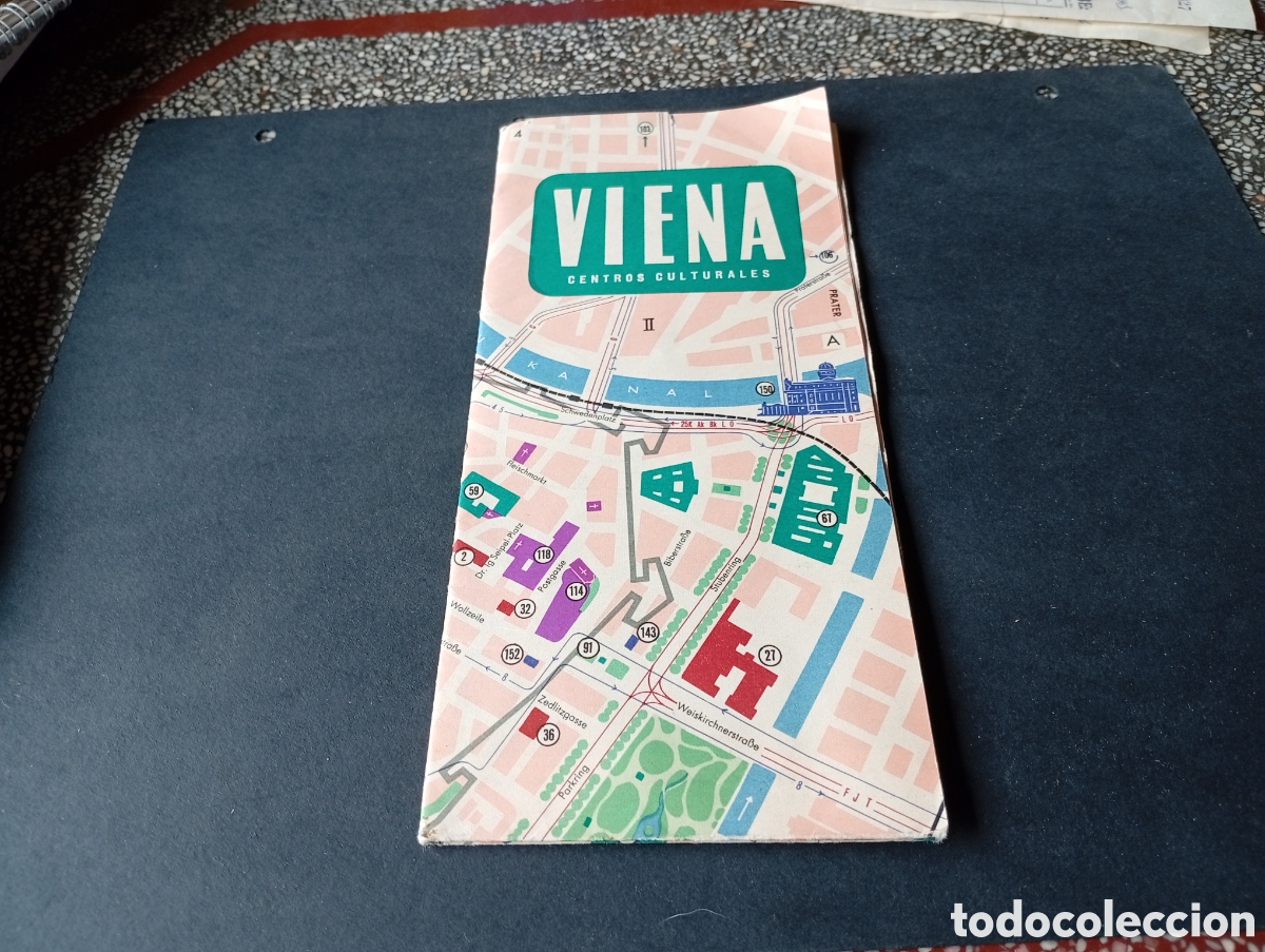 Folletos de turismo: Gu&iacute;a tur&iacute;stica Viena