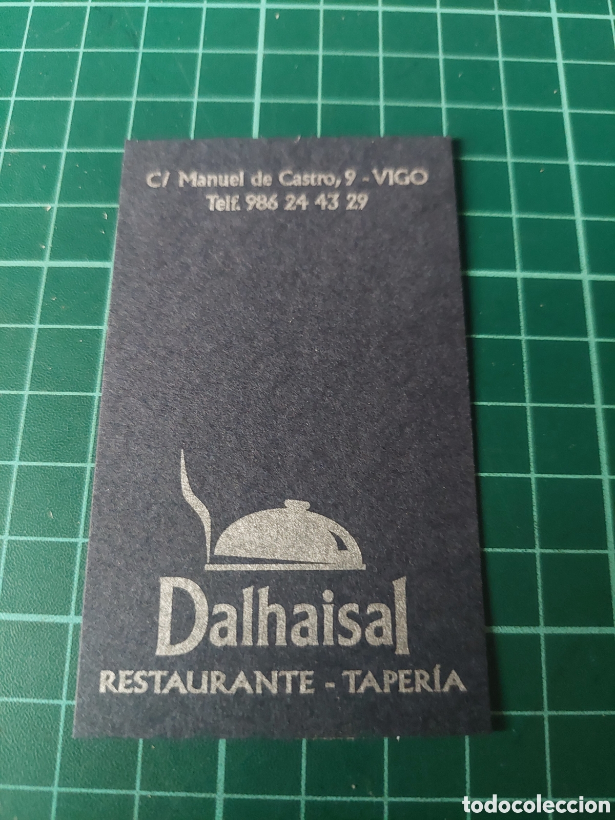 Folletos de turismo: TARJETA VIGO RESTAURANTES DALHAISAL TAPERIA