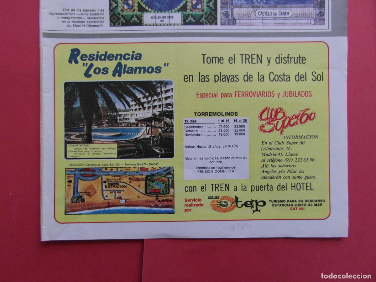 Travel Brochures: PUBLICIDAD 1984 - RESIDENCIA LOS ALAMOS COSTA DEL SOL
