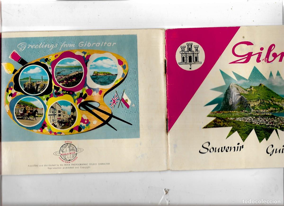Folletos de turismo: GIBRALTAR SOUVENIR GUIDE BOOK CON 12 PAGINAS