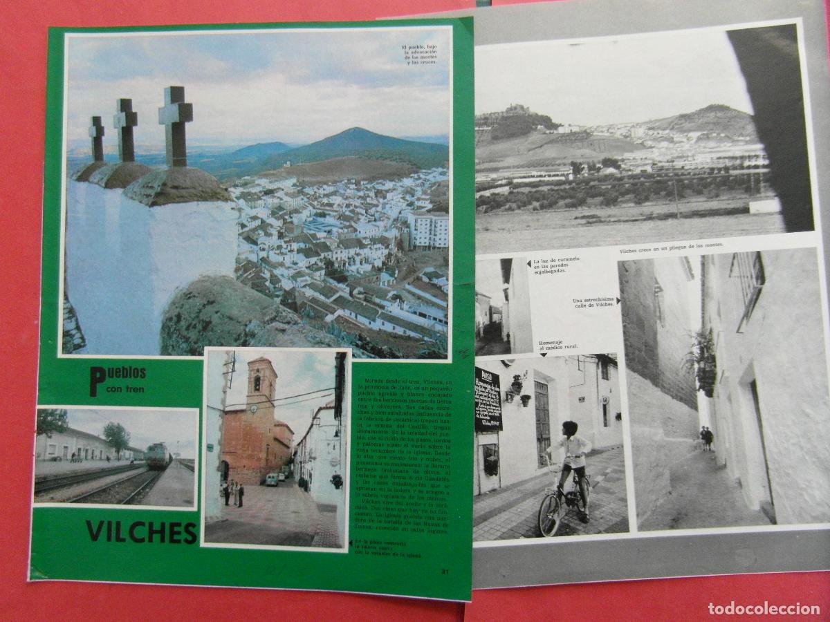 Foglietti di turismo: ARTICULO 1975 - REF: ARTTREN02 - VILCHES - 3 PAGINAS