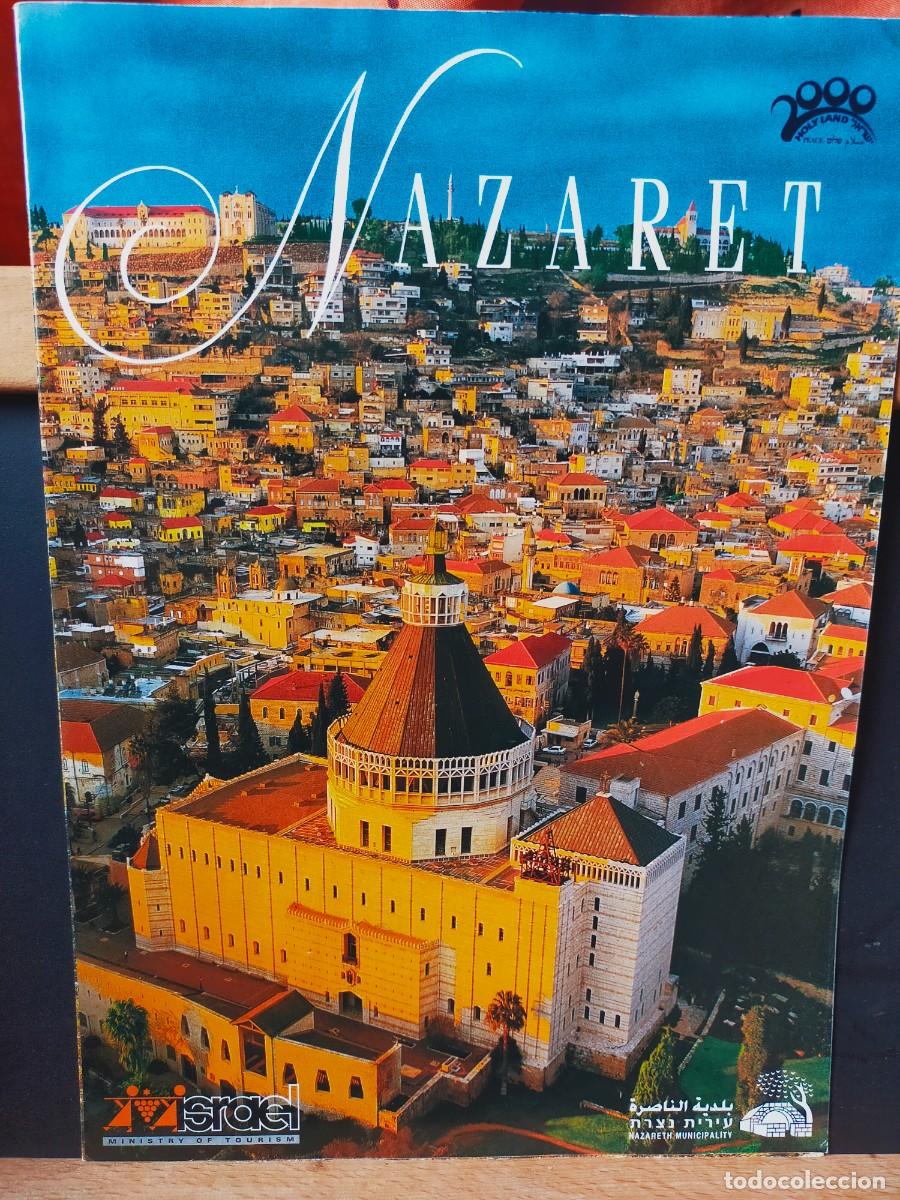 Folletos de turismo: ISRAEL. NAZARET. MINISTRY OF TOURISM. 2000.