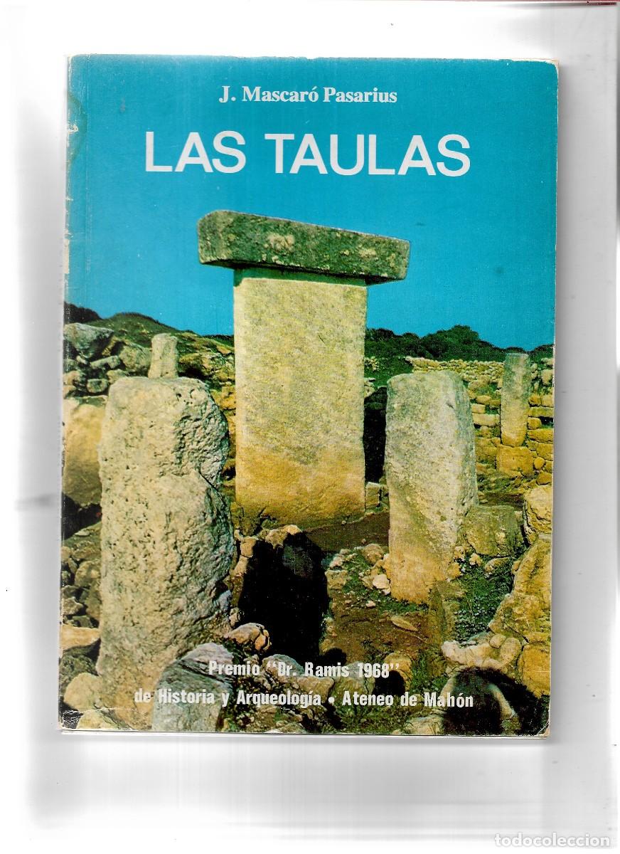 Folletos de turismo: LAS TAULAS DE J. MASCARO PASARIUS CON 330 PAGINAS