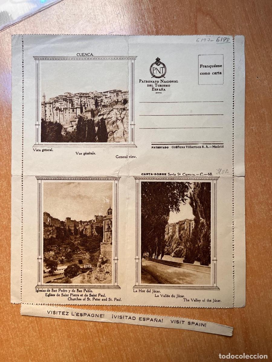 Folletos de turismo: TRIPTICO CUENCA. A&Ntilde;OS 30. PATRONATO NACIONAL DE TURISMO
