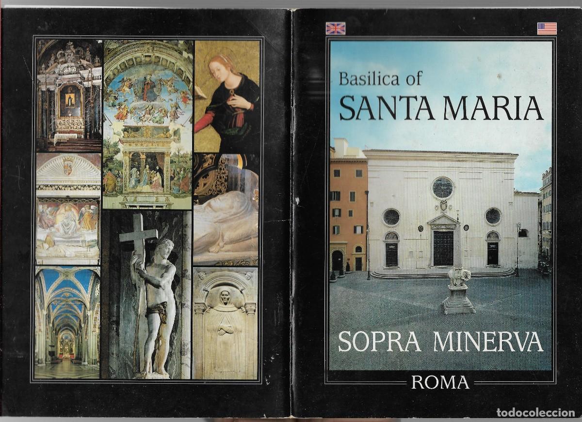 Folletos de turismo: BASILICA OF SANTA MARIA SOPRA MINERVA ROMA