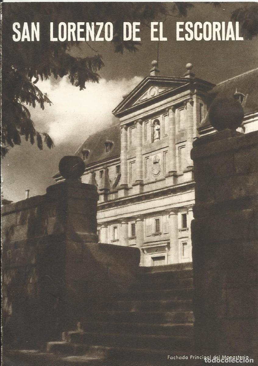 Folletos de turismo: San Lorenzo de El Escorial. Direcci&oacute;n General de Turismo. 8 p&aacute;ginas. Folleto informativo. 16,5x12 cm