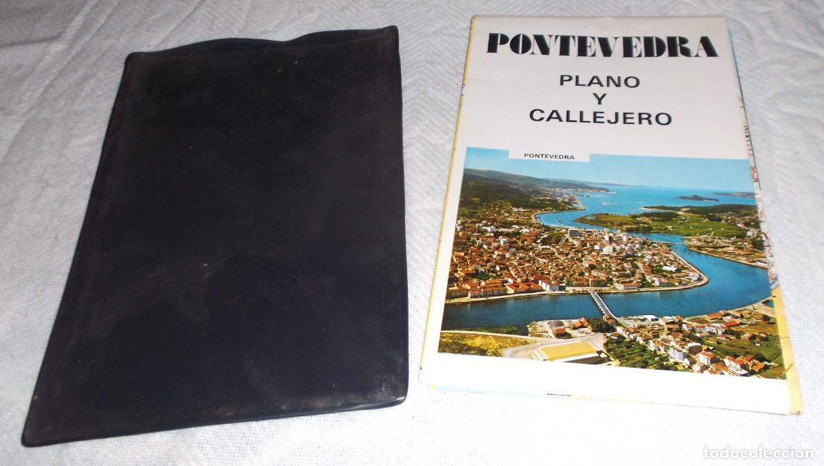 Folletos de turismo: pontevedra plano y callejero contiene el mapa de las rias baixas