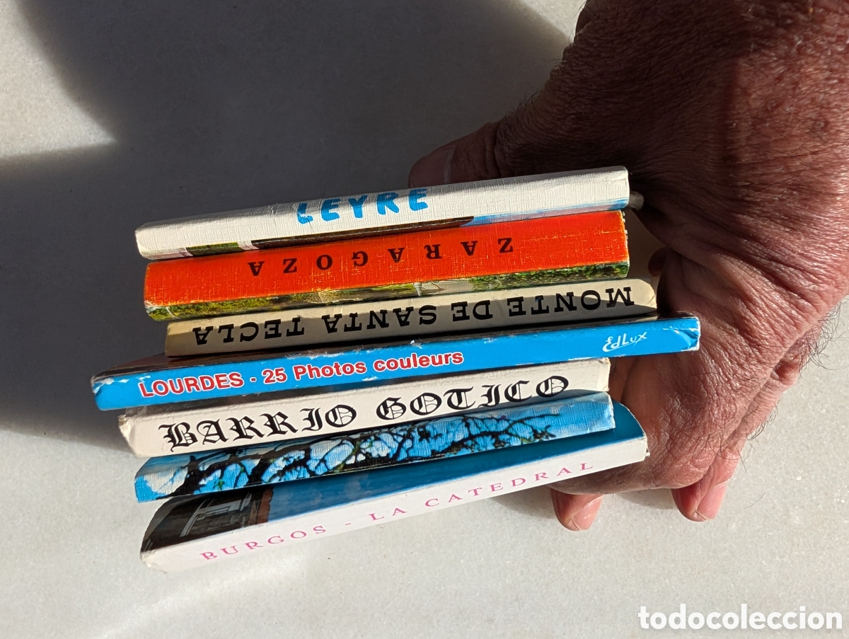 Folletos de turismo: Lote de 11 librillos fotogr&aacute;ficos desplegables vintage - A&ntilde;os 60/70 - Espa&ntilde;a y Lourdes (Santa Trega,