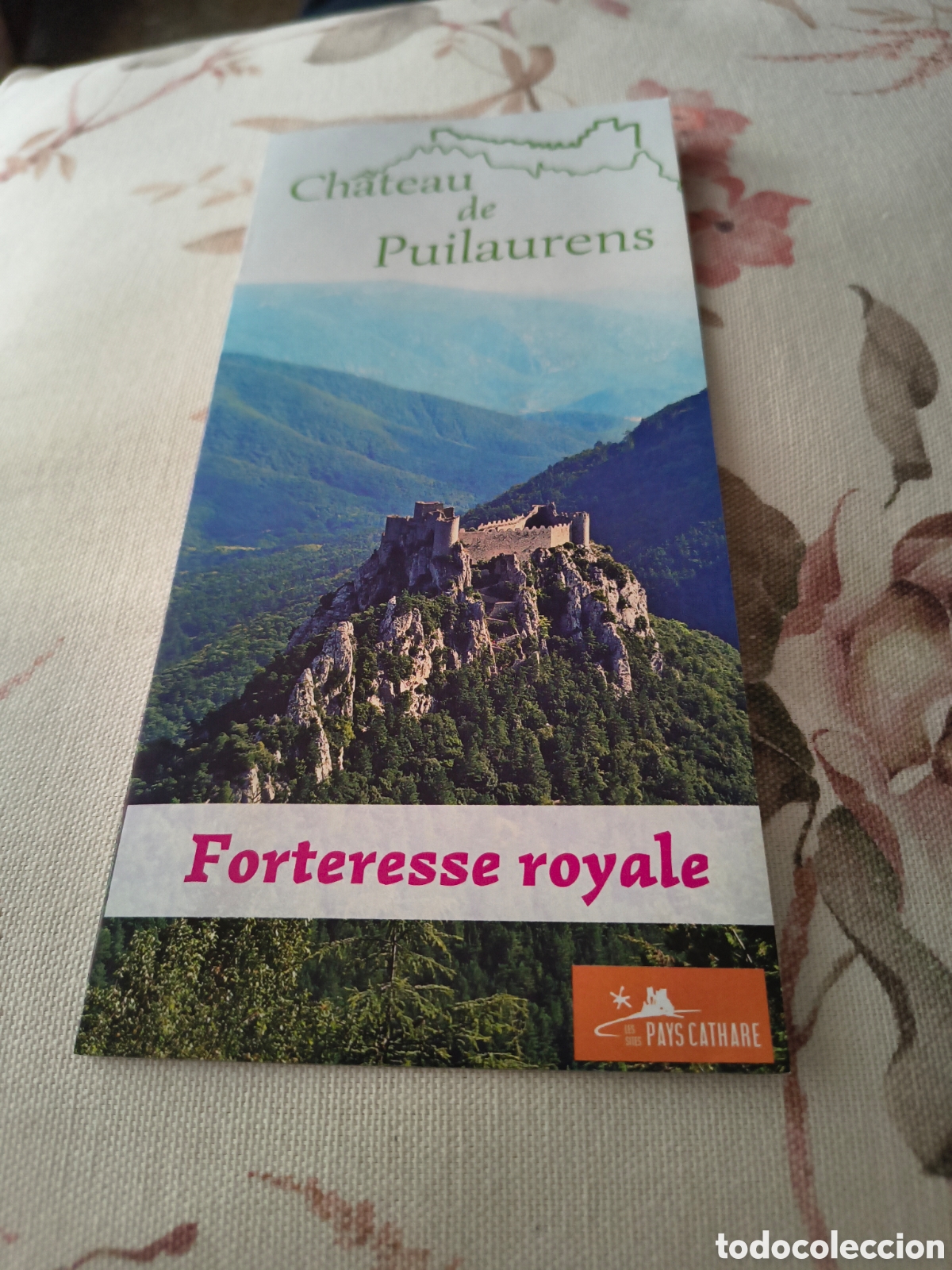 Folletos de turismo: CHATEAU DE PUILAURENS. FORTERESSE ROYALE. EN FRANCES TRIPTICO