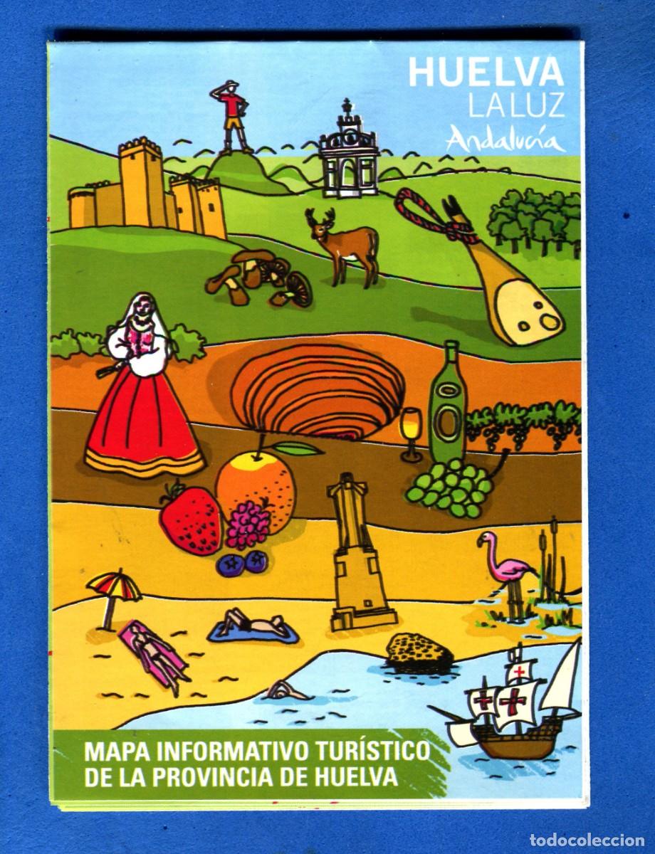Folletos de turismo: PLANO TURISTICO DE HUELVA