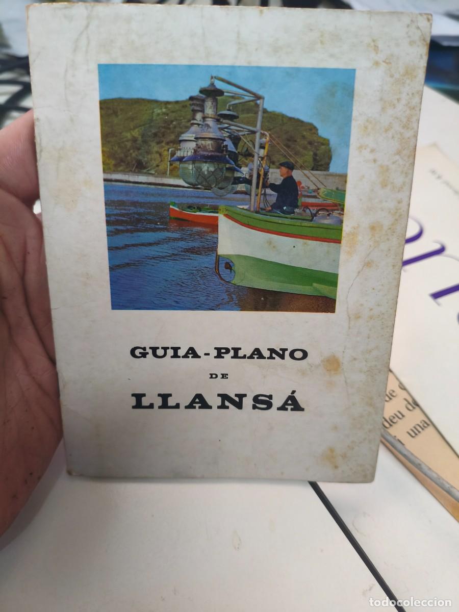Folletos de turismo: Guia plano de Llans&aacute;. Pl&agrave;nol Llan&ccedil;&agrave;. Alt Empord&agrave;.