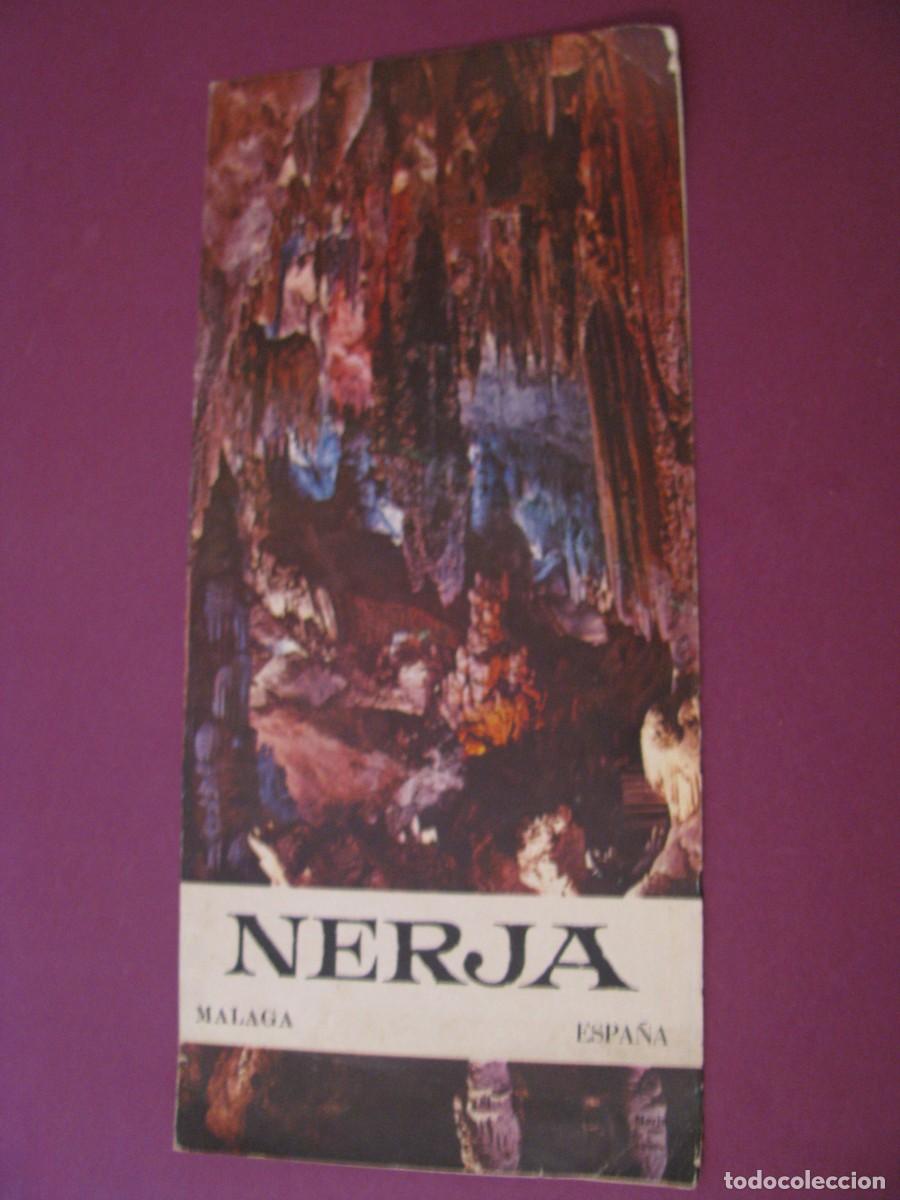 Folletos de turismo: FOLLETO DE TURISMO DE LOS A&Ntilde;OS 60. NERJA.