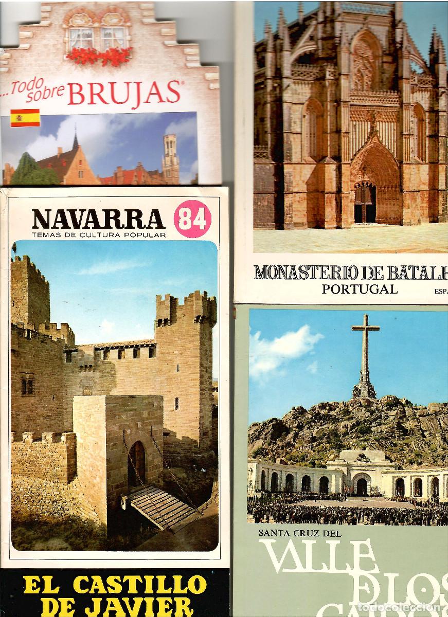 Folletos de turismo: LOTE DE GUIAS DE VIAJE/VISITA
