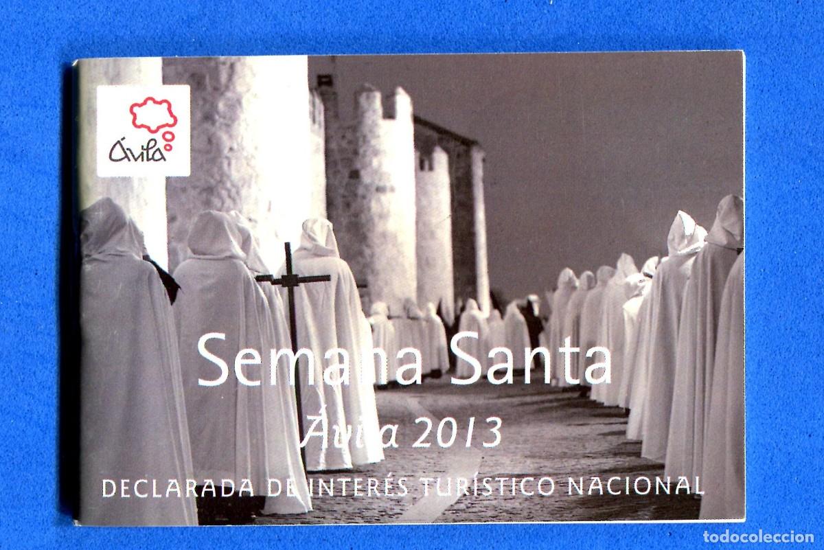 Folletos de turismo: PROGRAMA SEMANA SANTA AVILA 2013