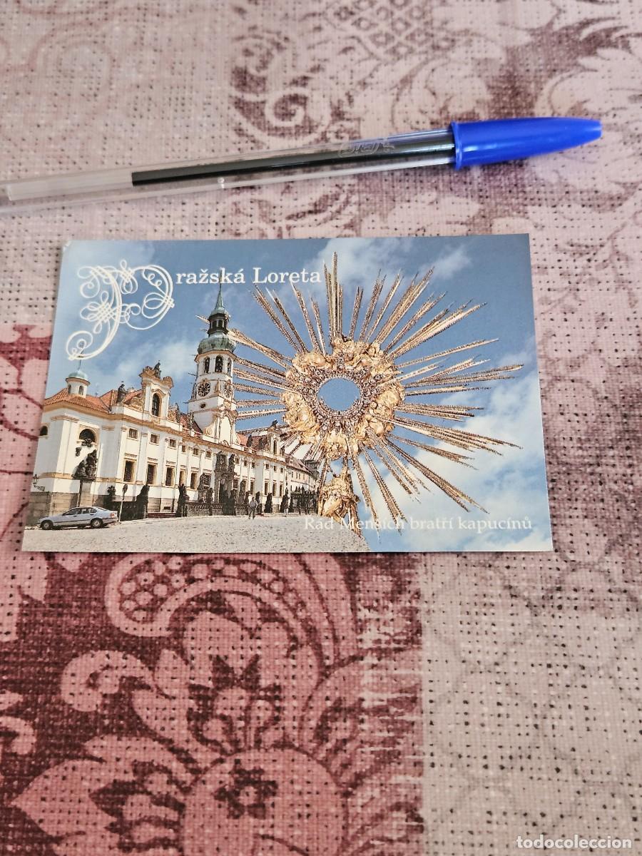 Folletos de turismo: Peque&ntilde;a Tarjeta Folleto &rdquo; LA LORETO DE PRAGA &rdquo; Ubicado En La Republica Checa.